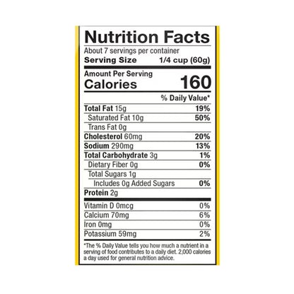 Giovanni Rana Alfredo Premium Pasta Topping Jar (Family Size, 15oz), Serving Size, 1, Refrigerated