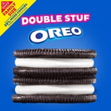(3 pack) OREO Double Stuf Chocolate Sandwich Cookies, Family Size, 18.71 oz