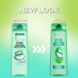 Garnier Fructis Pure Clean Purifying Shampoo with Vitamins B3 & B6, All Hair Types, 12.5 fl oz