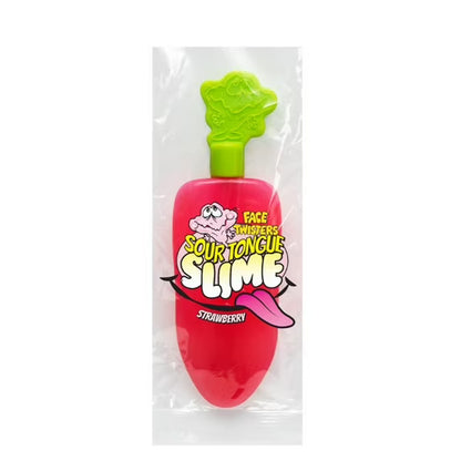Face Twisters, Sour Tongue Slime, Strawberry & Green Apple, 1.4 oz.