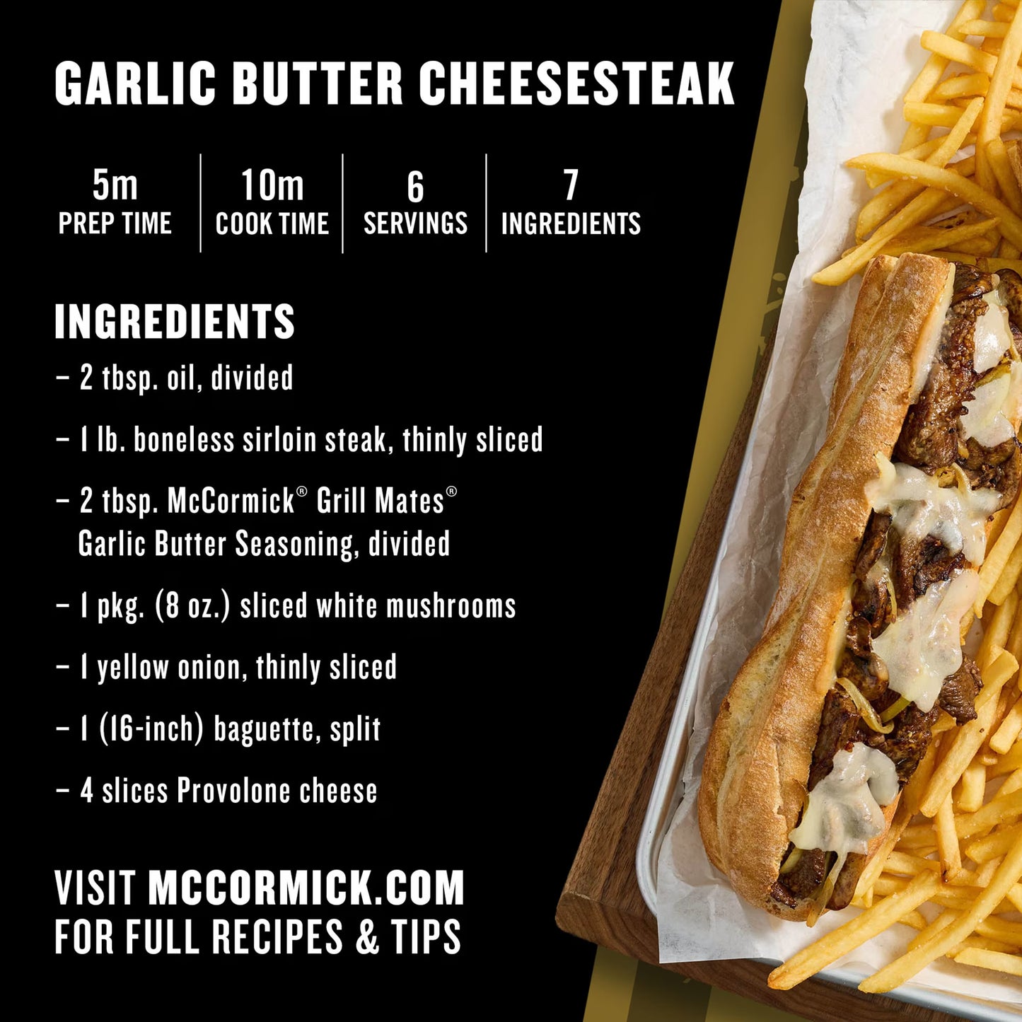 Grill Mates Garlic Butter Seasoning, 6.56 oz Bottle