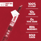 Chomps Grass-Fed And Finished Smoky BBQ Beef Jerky Snack Stick (8 Count)
