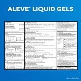 Aleve Pain Reliever & Fever Reducer Naproxen Sodium Liquid Gels, 180 ct.