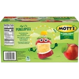 Mott's No Sugar Added Applesauce, 3.2 oz clear pouches, 20 pack