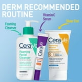 CeraVe Sunscreen Tinted Hydrating 100% Mineral Broad-Spectrum Lotion SPF 30 for Face with Sheer Tint