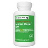 Member's Mark Maximum Strength Mucus-DM Guaifenesin and Dextromethorphan Hydrobromide Extended-Release Tablets, 1200 mg/60 mg, 56 ct.