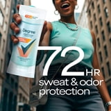 Degree Antiperspirant Deodorant 72-Hour Sweat & Odor Protection Stress Control Antiperspirant For Women With Body Heat Activated Technology, 2.6 oz