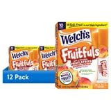 (12 pack) Welch's Fruitfuls Mango-Peach Soft Fruit Strips, .5 oz, 10 Count