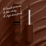 (2 pack) NYX Professional Makeup Butter Gloss, Non-Sticky Lip Gloss, Lava Cake, 0.27 Oz