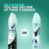 Degree UltraClear Antiperspirant Deodorant Dry Spray Black+White Pure Clean, 3.8 oz 2 Count