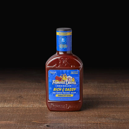 Famous Dave's Rich & Sassy BBQ Sauce, 20 oz