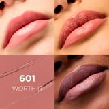 L'Oreal Paris Original Satin Lipstick for Moisturized Lips, 601 Worth It, 1 Kit