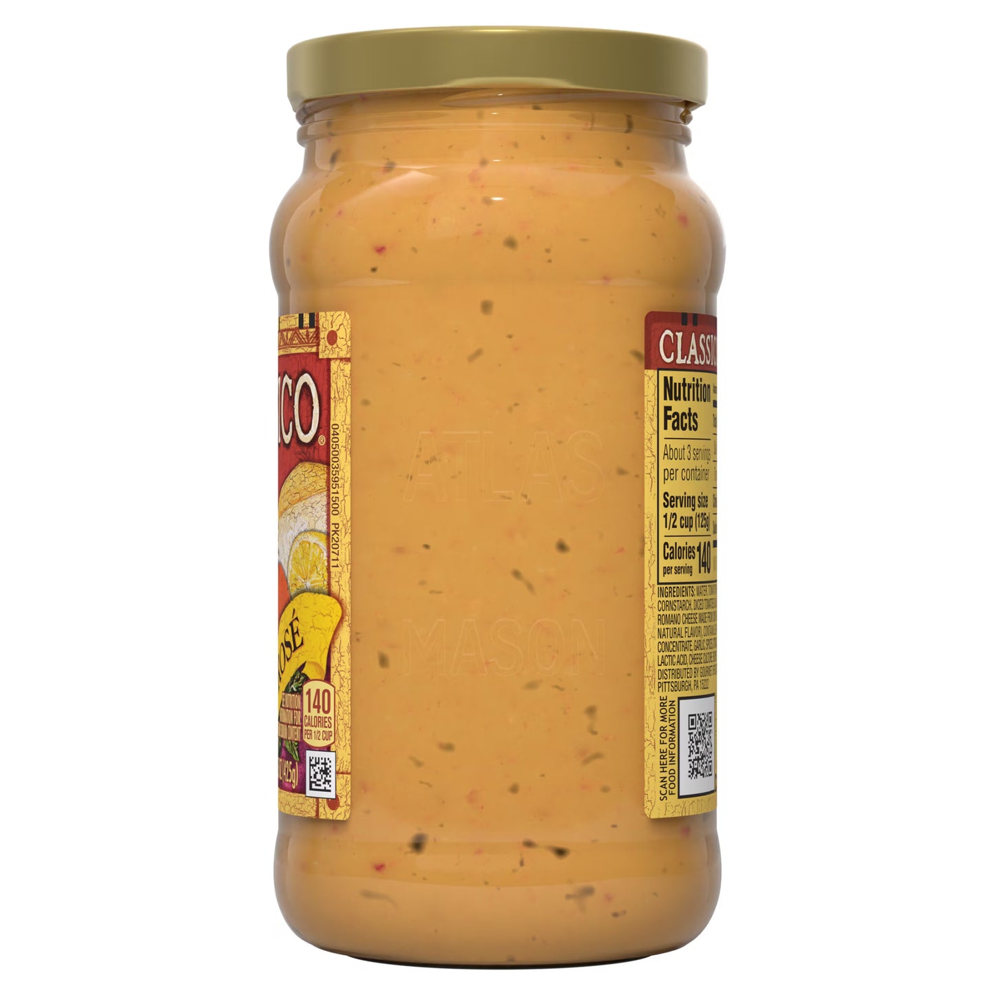 Classico Creamy Rosé Pasta Sauce, 15 oz Jar