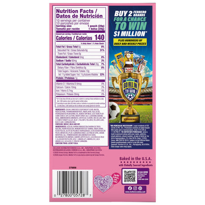 Mother’s Original Circus Animal, Frosted Animal Cookies with Rainbow Sprinkles, 10 packs, 1 oz Each