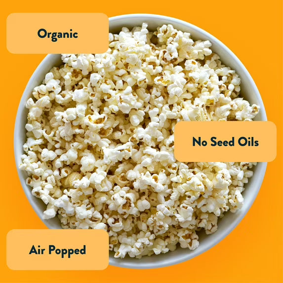 LesserEvil, Organic Popcorn, Non-GMO, Real Organic Cheddar - 4.6oz