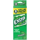 EXTRA Spearmint Sugar Free Chewing Gum, 15 Sticks per Pack, 8 Pack Bulk