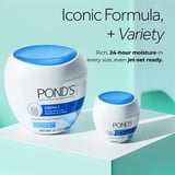 POND’S Crema S, Moisturizing Face Cream for Dry to Very Dry Skin – 14.1 oz