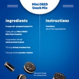 OREO Minis Chocolate Sandwich Cookies, 10 Snack Packs