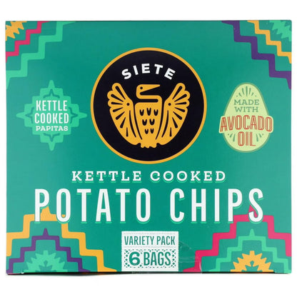 Siete Family Foods Siete Kettle Variety Pack, 6 pack