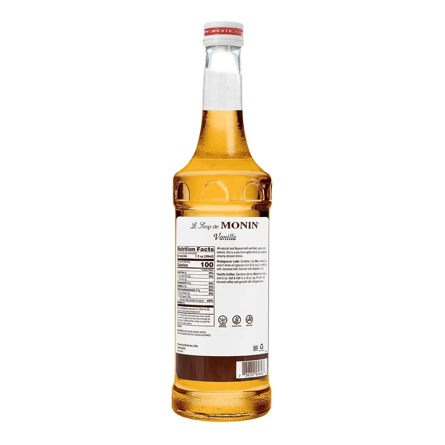 Monini Monin Syrup, 25.4 oz