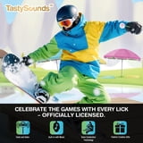 Amos Lollipops Candy Music Lollipop, Natural Grape Flavor Fat-Free Audio Lollipops