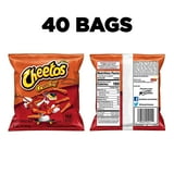 Cheetos Crunchy Cheese Flavored Snacks, 1oz Bags (40 Pack)