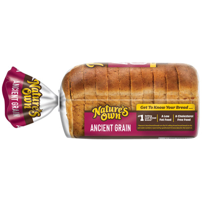 Nature's Own Ancient Grain, Non-GMO Small Loaf Bread, Sandwich Bread, 12 oz Loaf