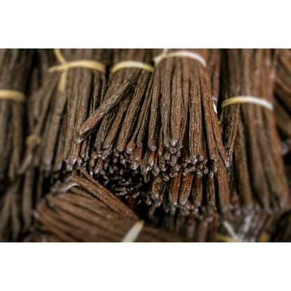 25 Organic Madagascar Vanilla Beans - Whole Grade A Vanilla Pods for Vanilla Extract and Baking