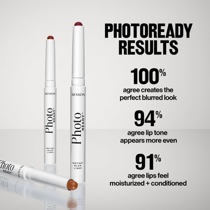Revlon PhotoReady Instant Blur Liner, Soft Matte, Glide-On Lip Makeup, 005 Misty, 0.05 oz