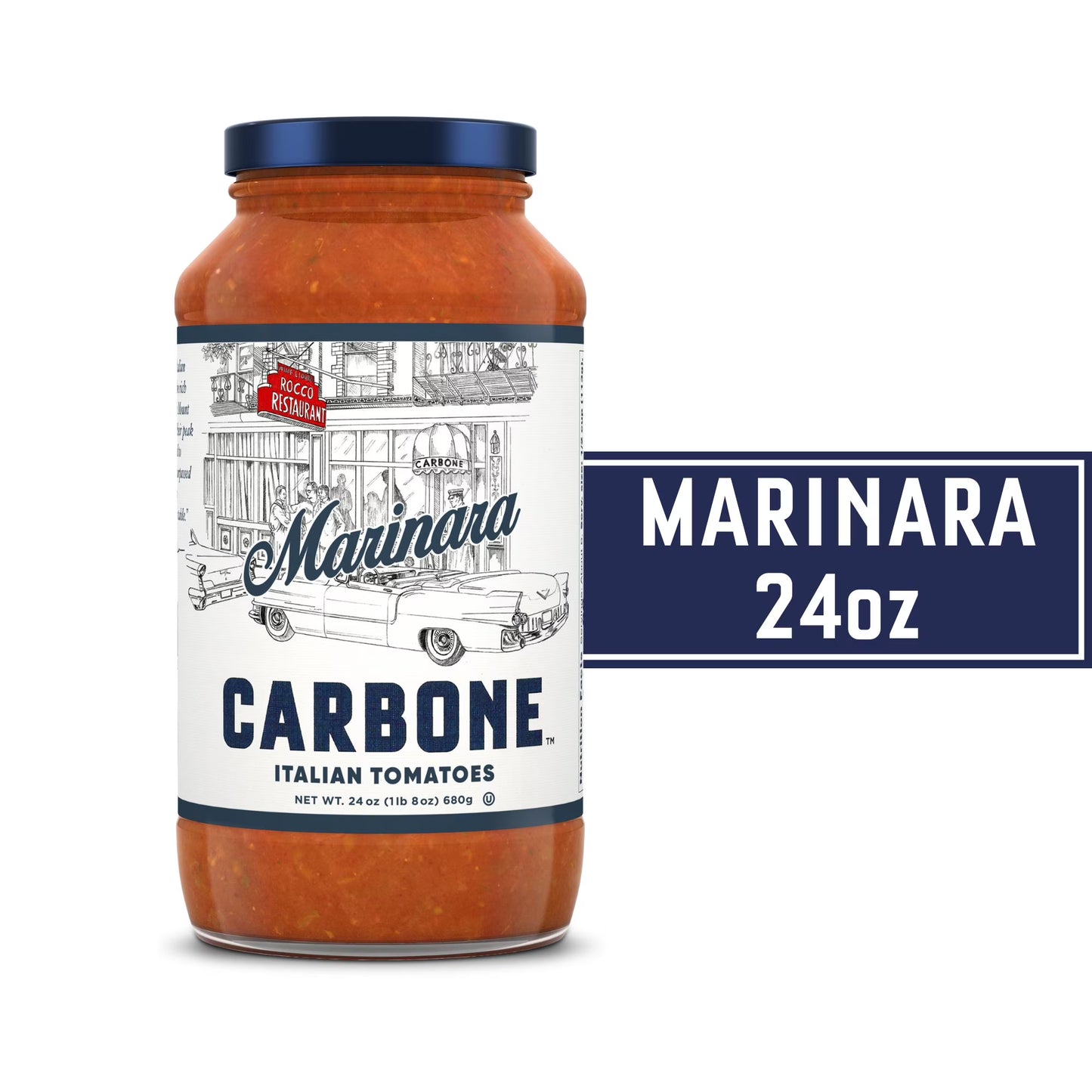(6 pack) Carbone Fine Foods Marinara Sauce, 24 oz
