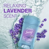 Secret Fresh Clear Gel Antiperspirant and Deodorant for Women, Relaxing Lavender, 3 Pack, 3 x 2.6 oz