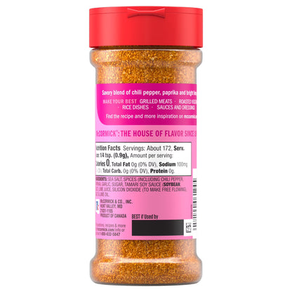 McCormick Peruvian Style Seasoning, 5.48 oz Bottle