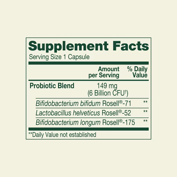 Spring Valley Women's Period Support Probiotic Dietary Supplement Delayed-Release Vegetarian Capsules for Digestive and Women's Health, 30 Count