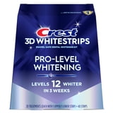 Crest 3DWhitestrips Pro-Level Whitening At-Home Teeth Whitening Kit, 20 Treatments, 12 Levels Whiter