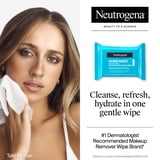 Neutrogena Hydro Boost Makeup Remover Wipes & Face Cleansing Towelettes, 25 Count