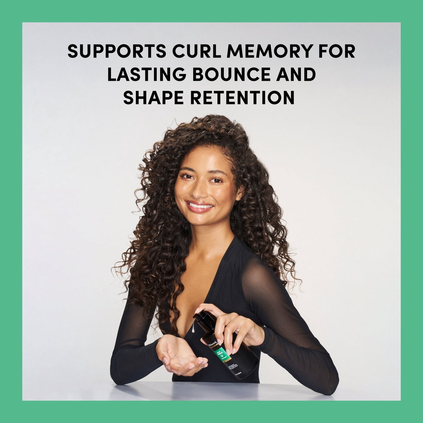 TRESemmé Styling Aid for Lightweight + Curl Hydration + Touchable Hold Bouncy Curls with Peptide Blend, 8 fl oz 1 count