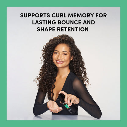 TRESemmé Styling Aid for Lightweight + Curl Hydration + Touchable Hold Bouncy Curls with Peptide Blend, 8 fl oz 1 count
