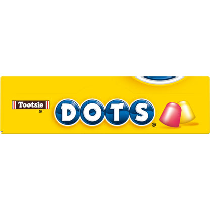 Tootsie, Dots Assorted Fruit Flavored Gumdrops, 6.5 oz. Peanut-Free, Gluten Free.