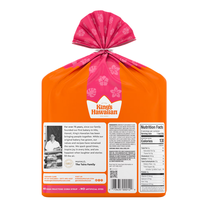 King's Hawaiian Sweet Hot Dog Buns