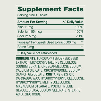Spring Valley Men's Ultimate Sexual Health & Testosterone for Men's Health Tablets, 30 Count