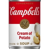 (4 pack) Campbell's Condensed Cream of Potato Soup, 10.5 oz Can