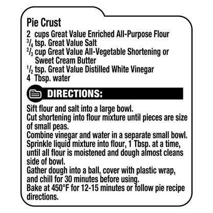 (4 pack) Great Value All-Purpose Unbleached Flour, 5 lb Bag