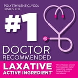 Equate ClearLAX Polyethylene Glycol 3350 Powder for Solution, Unflavored, 30 Doses, Compare to MiraLAX Active Ingredient