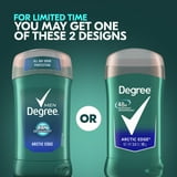 Degree Long Lasting Men's Deodorant Stick Twin Pack, Arctic Edge, 3 oz