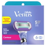 Venus Deluxe Smooth Swirl Women's Razor Blade Refills, 6 Ct