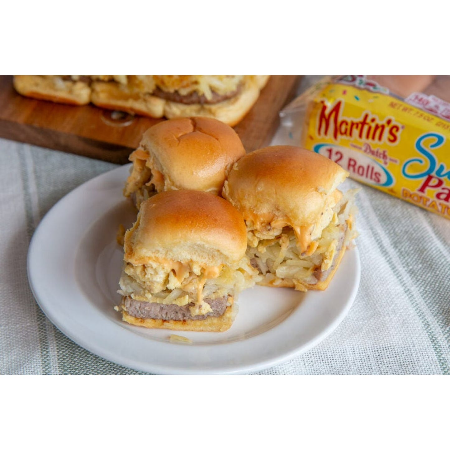 Martins Sweet Party Potato Rolls, Fresh Mini Dinner Rolls, 2" Buns