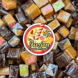 Assorted Caramel Candy Mix – 1 Pound, Individually Wrapped Soft Sweets with Filled Centers – Chewy Caramels, Flavored Caramels – Perfect For Parties, Events, Candy Tables, & More
