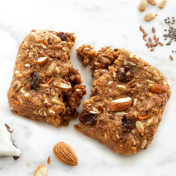 Simple Mills Soft Baked Carrot Cake Bar, 5.99 oz 5 Bars per Cardboard Box