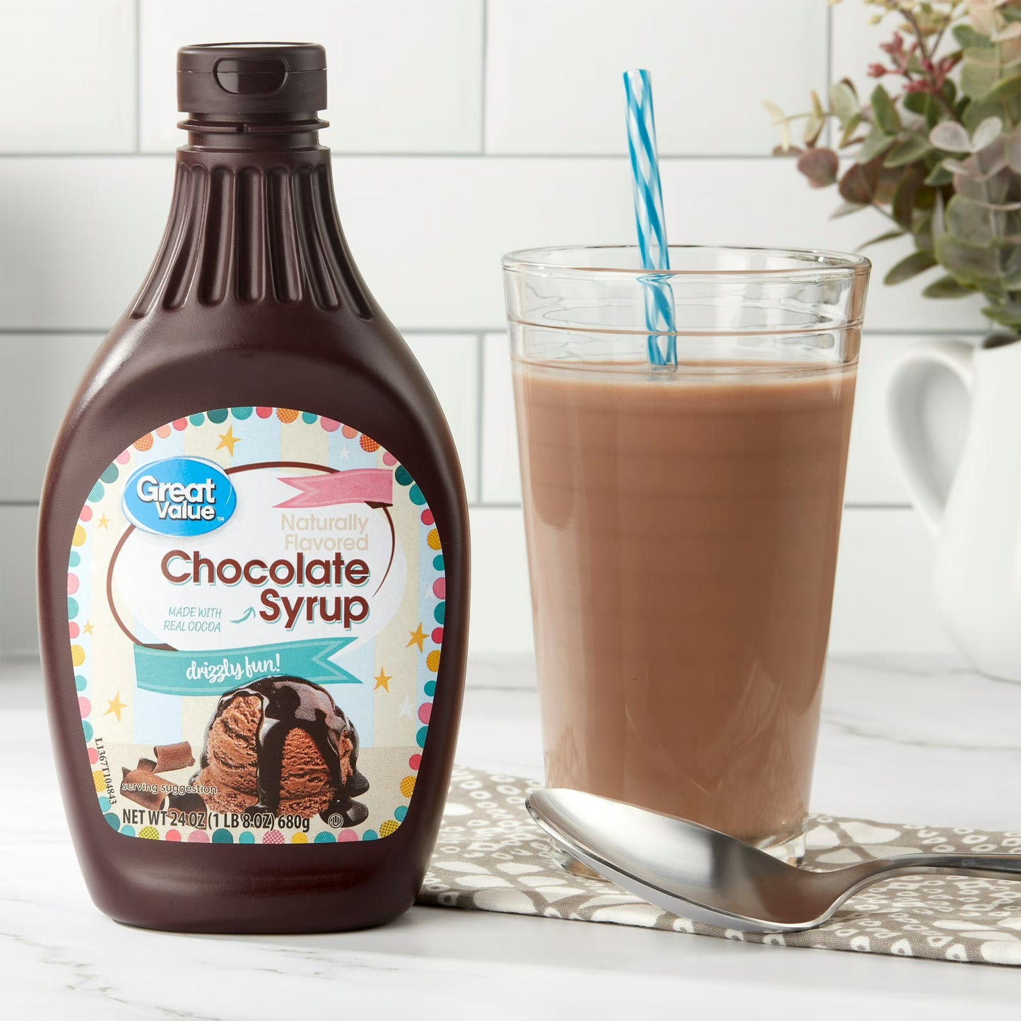 Great Value Chocolate Syrup, 24 oz