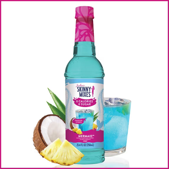 Jordan's Skinny Mixes Sugar Free Mermaid Syrup, 25.4 Fl Oz